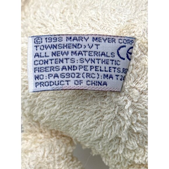 Vintage Mary Meyer Terry Cloth Snowman Plush Stuffed Toy Hat And Scarf - Picture 4 of 6